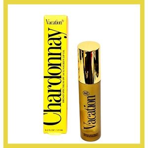 Vacation Chardonnay Sunscreen Lip Oil SPF 30 0.2 Oz 5.9 mL New Gloss Full Size
